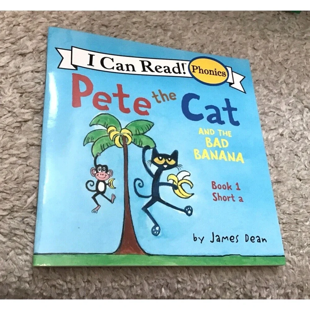 I Can Read Phonics Book Set Pete the Cat, Letters & Sounds Blends Learn to Read